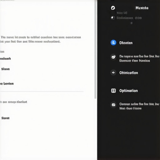 Screenshot of Google Business Profile dashboard highlighting optimization sections.