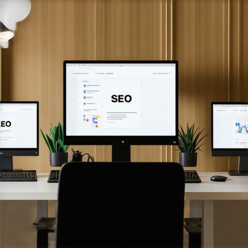 SEO Tools Workspace Screens displaying local SEO analytics and maps management tools.