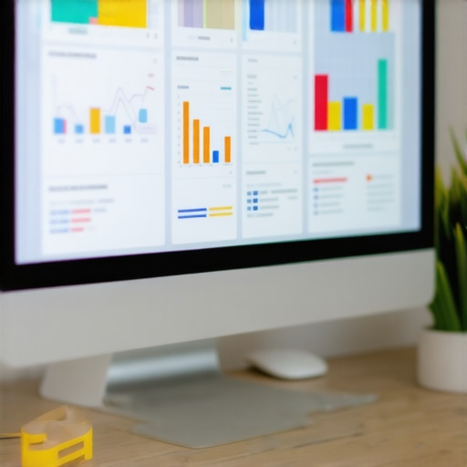 Local SEO Maintenance Tools in Action Screenshot showing various local SEO tools on a computer screen, including citation management, ranking analysis, and content scheduling platforms.